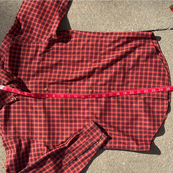 Brooks Brothers Boys Red and Black Button Down Shirt Size YM - Picture 5 of 6